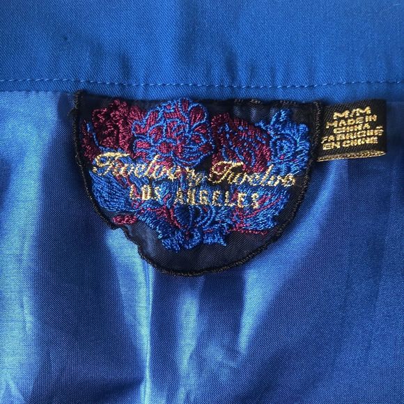 Twelve By Twelve Embellished Mini Skirt Blue Medium - Picture 4 of 12